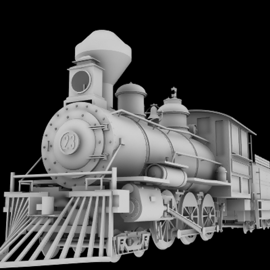 Steam Locomotive by Martin, Download free STL model