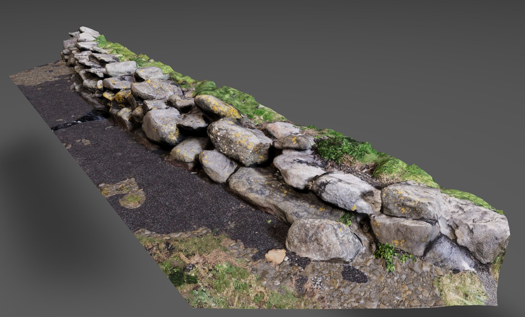 3D Beach Rocks Model - TurboSquid 2128600