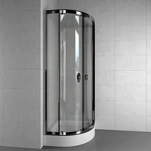 shower cabin afrodyta siros 3d max