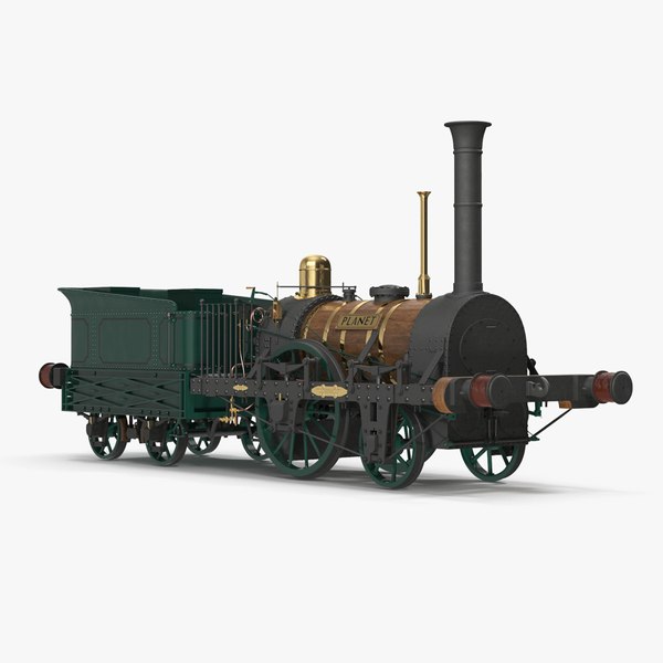 modelo 3d de Robert Stephenson 1830 TurboSquid 2124384