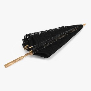 Vintage Lace Umbrella model