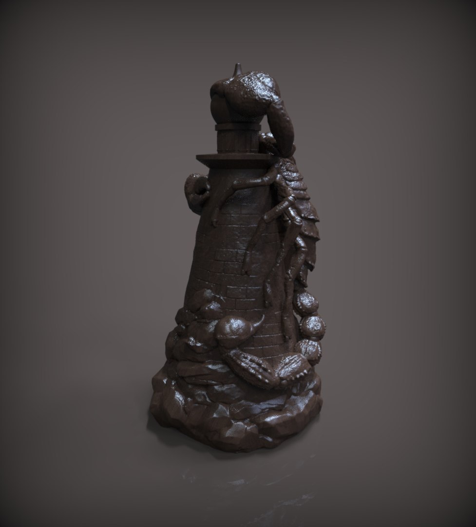 Chess Rook Black Model - TurboSquid 1244924