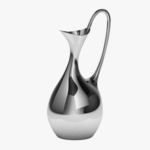 georg jensen bloom pitcher 3D model
