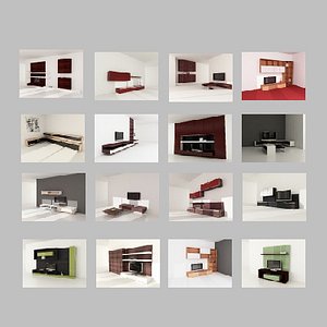 3d furnitures drawers tvcases