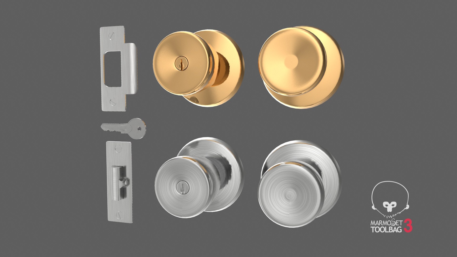 3D door knob model https://p.turbosquid.com/ts-thumb/49/Dzj8q5/uv/screenshot000/jpg/1606310742/1920x1080/fit_q87/88159fa19d47431b2f3eeafb901a19363fb21127/screenshot000.jpg