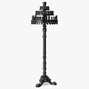 Cast Iron Candle Holder