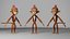 Disney Aladdin Abu Stilisierte Figur 3D-Modell