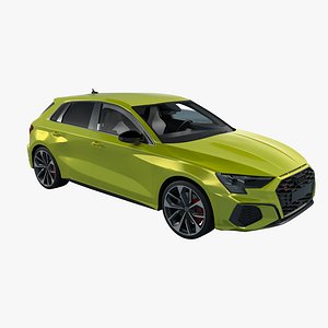 Audi S3 Sportback 2021 3D model