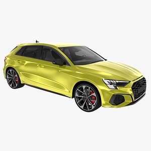 Audi S3 Sportback 2021 3D model