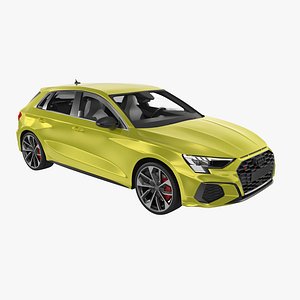 Audi S3 Sportback 2021 3D model