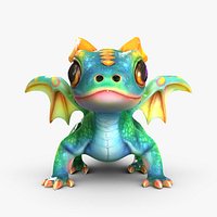 Adorable Baby Dragon 3