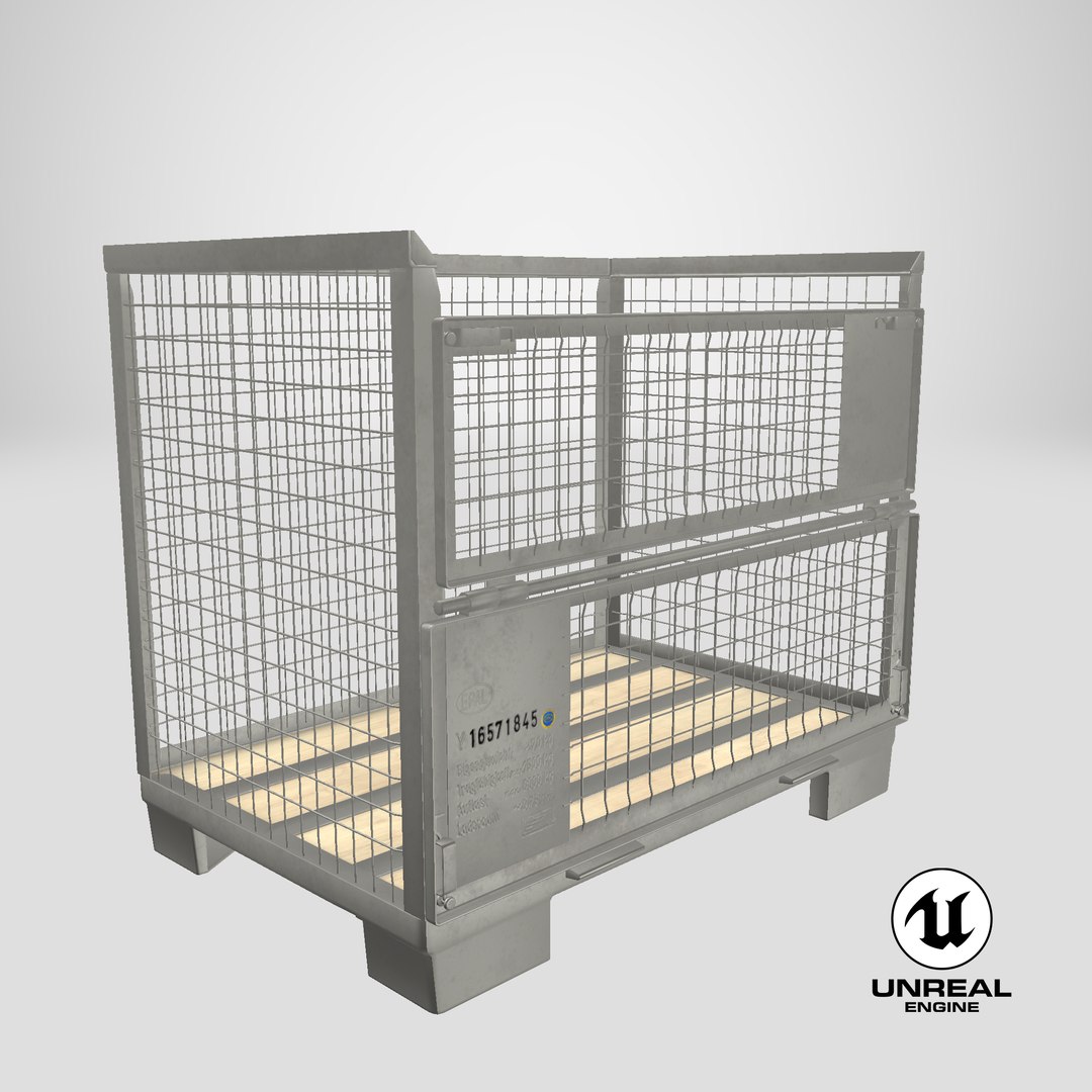 euro mesh pallet epal 3D model https://p.turbosquid.com/ts-thumb/49/LDBf3u/OA/stemcell_unreal_render/png/1632301781/1920x1080/fit_q87/a18df678a58bdf86b3657c607088e4ebf5b3e1e1/stemcell_unreal_render.jpg