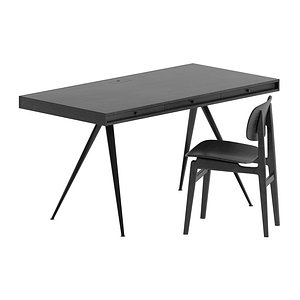 Office furniture By NORR11 3D model