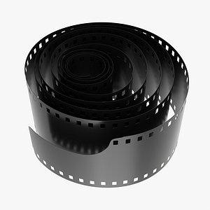 3D Photographic film roll model