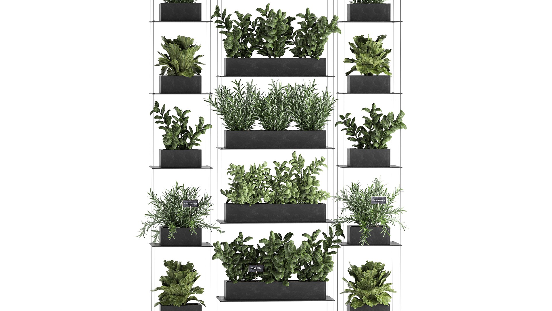 Vertical Garden 3D - TurboSquid 1705108