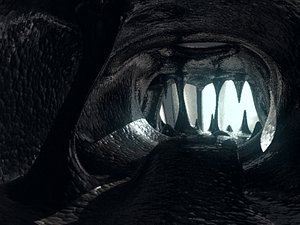 cave cavern 3d model