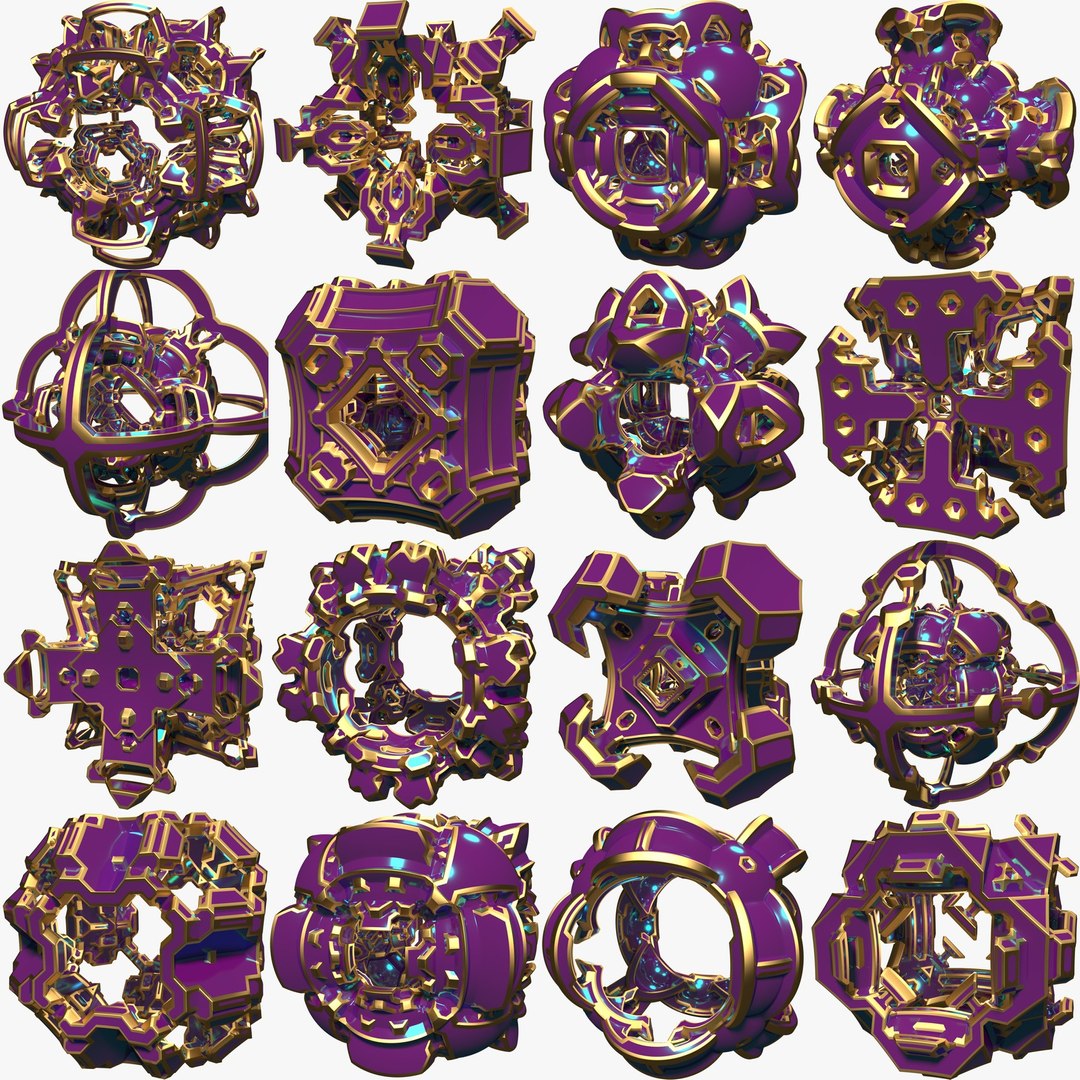 3D Abstract Shape Model - TurboSquid 1206834