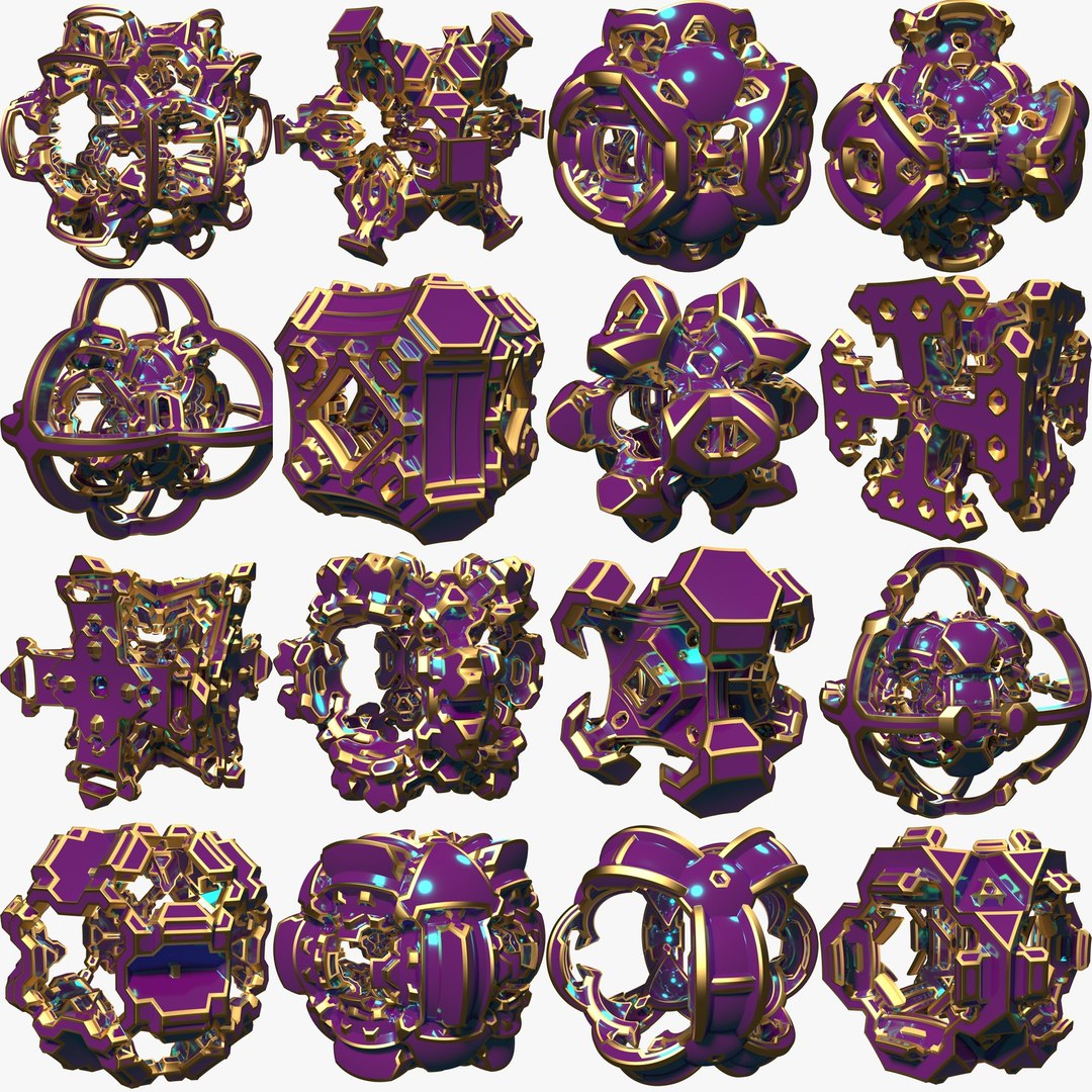 3D Abstract Shape Model - TurboSquid 1206834