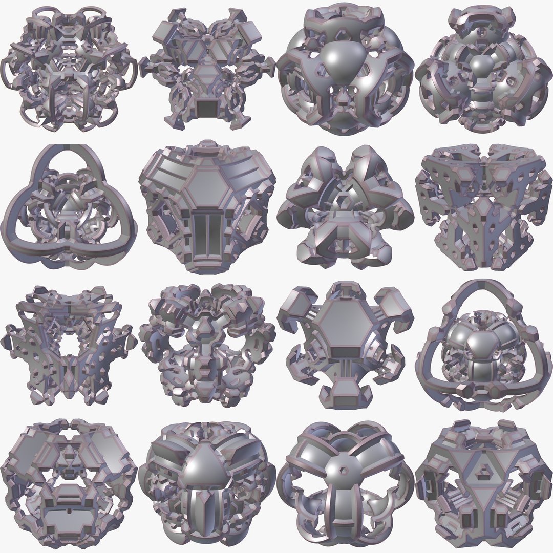 3D Abstract Shape Model - TurboSquid 1206834