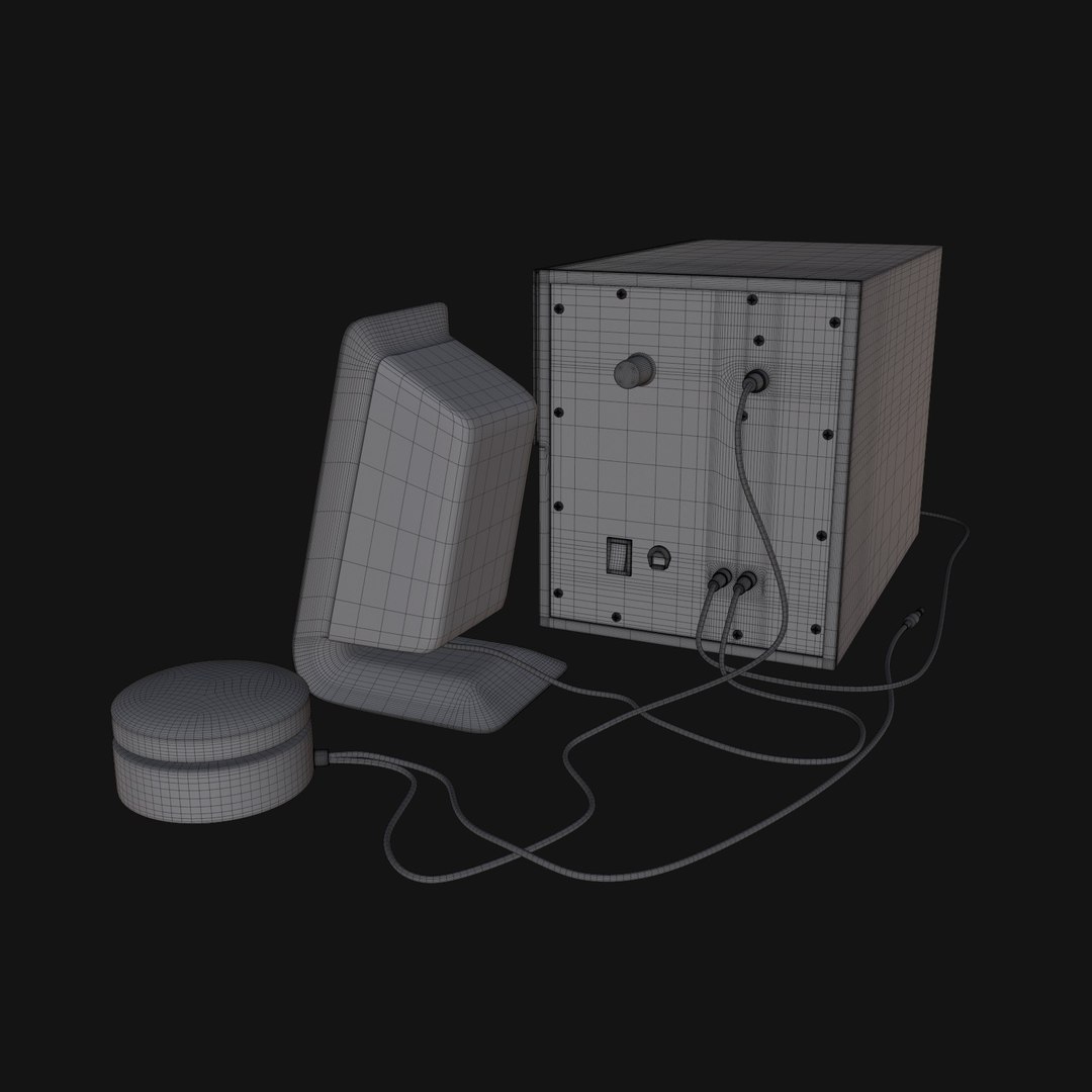 3d Model Microlab M200