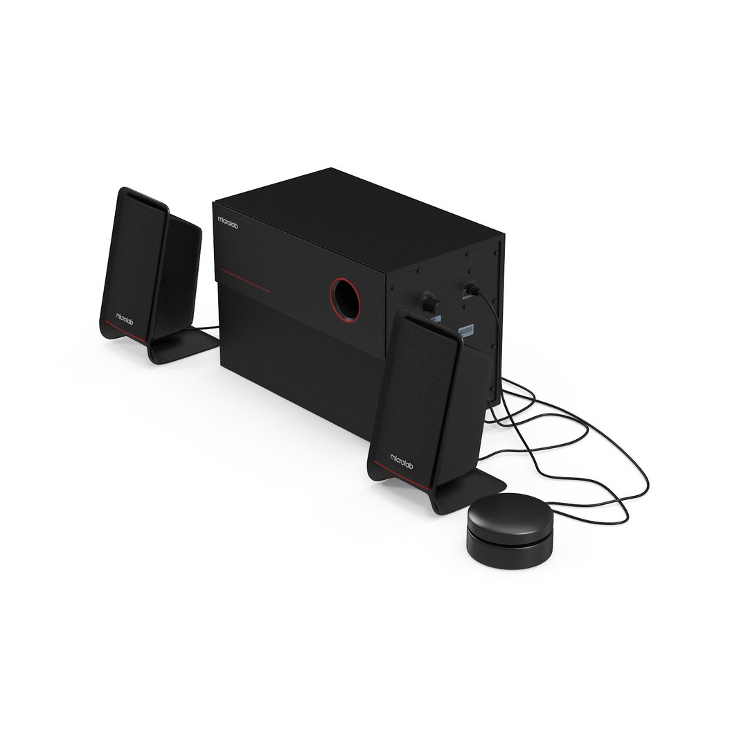 3d Model Microlab M200