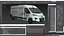 3D White Fiat Ducato 2025 Medium Van