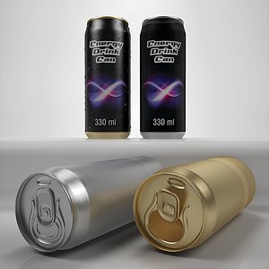 Beer energy drink can 330 ml new