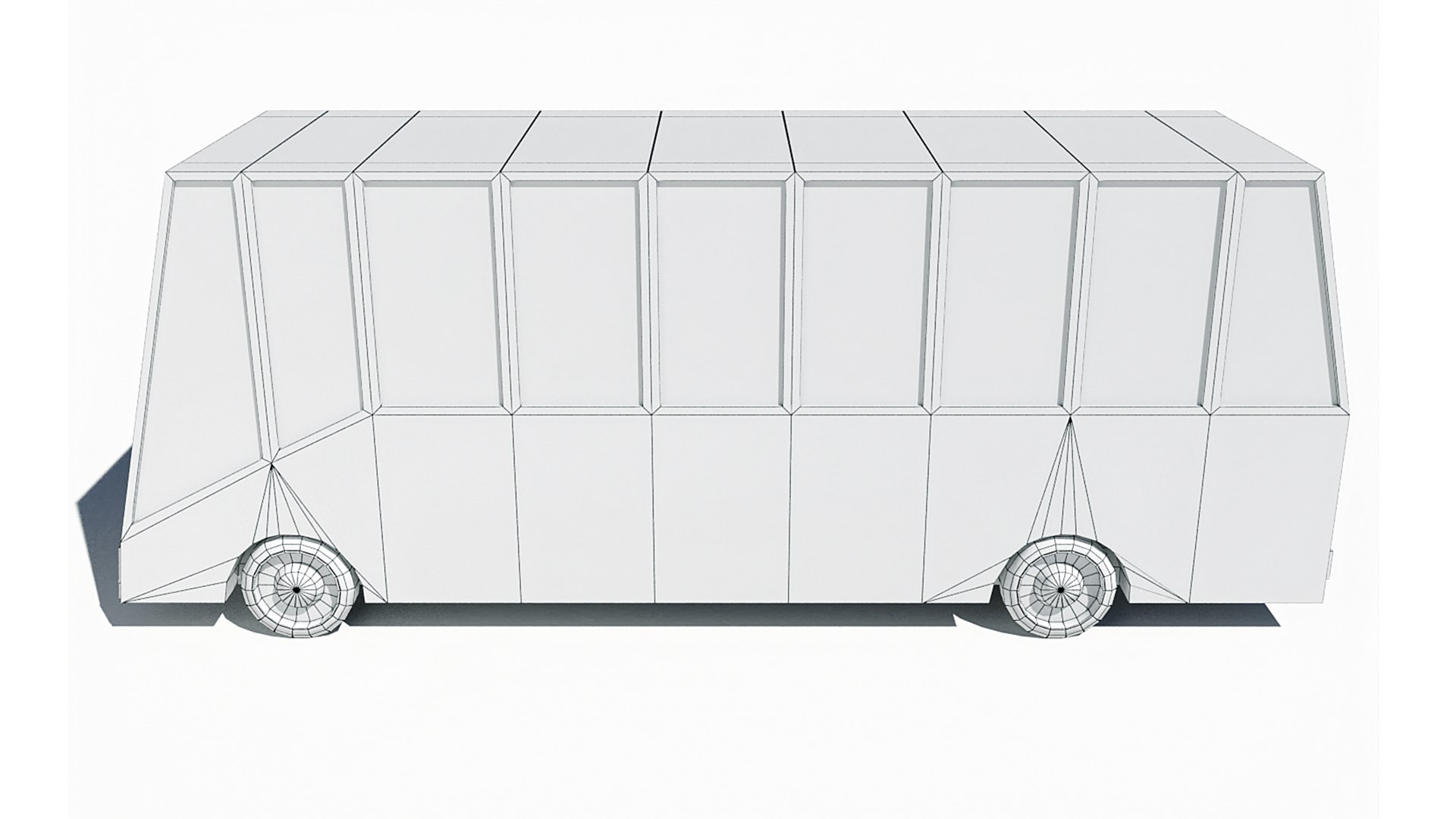 Cartoon Bus Car Model - TurboSquid 1645067