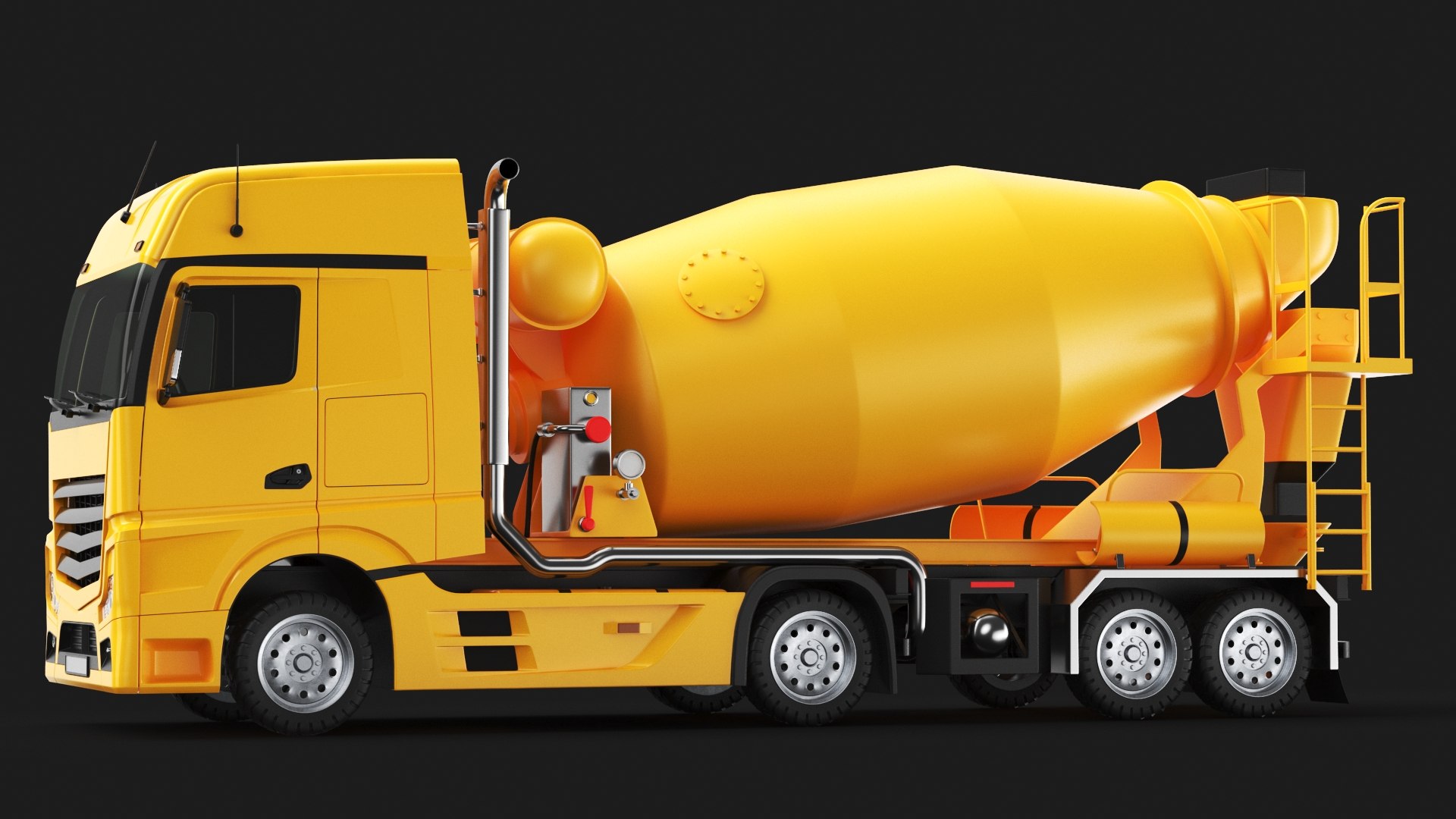 3D Detailed Six Trucks Model TurboSquid 2294480