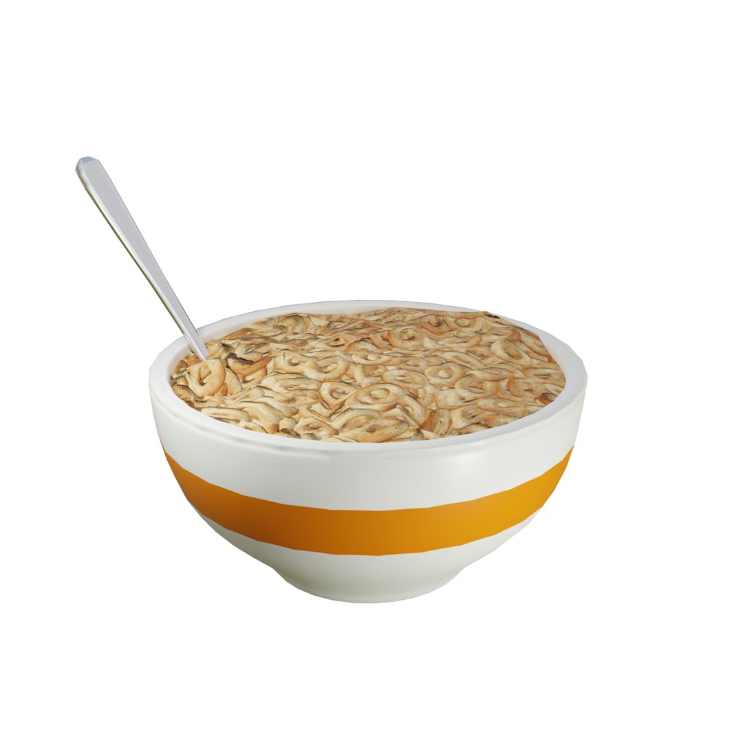 Bowl cereal model - TurboSquid 1434206