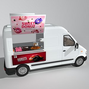 Donut Van 3D model