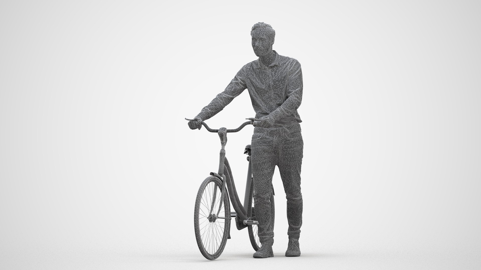 3D 00254Daud0013 - Adult Caucasian man commuting with bicycle in casual transitional seasonal clothing model https://p.turbosquid.com/ts-thumb/49/oTKSxQ/X7/00254_daud0013_wireframe_frame_0001/jpg/1773086988/1920x1080/fit_q87/788895e2267cb3bb96a3641e76035cd324484648/00254_daud0013_wireframe_frame_0001.jpg
