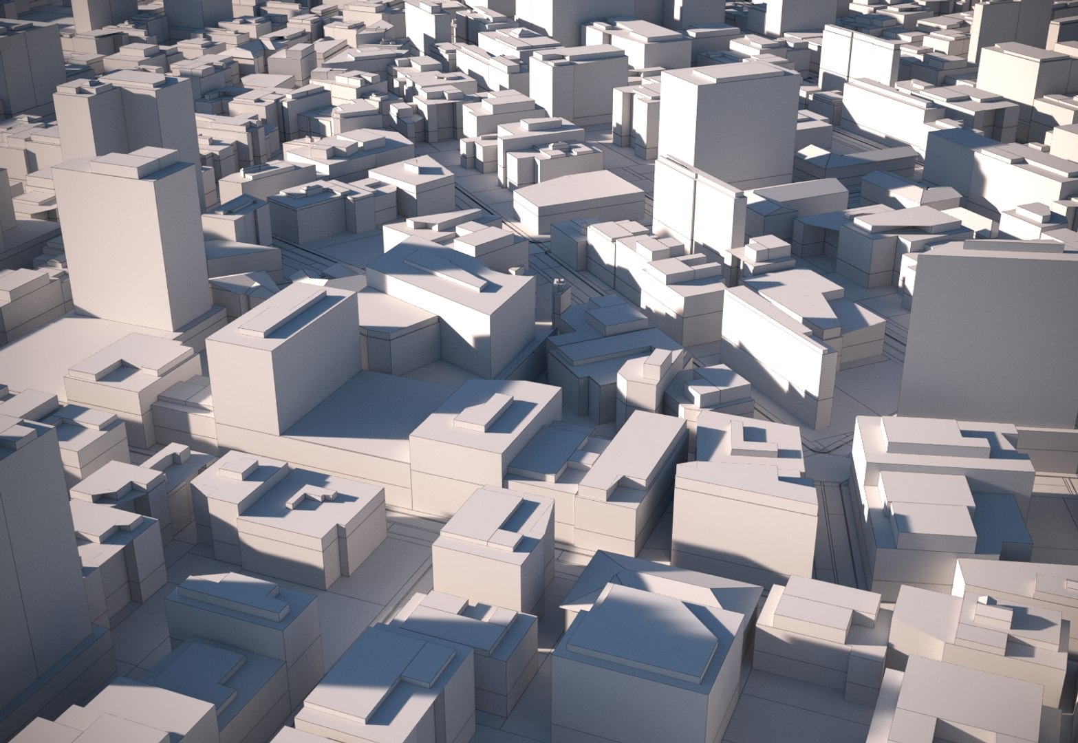 3D City Cityscape - TurboSquid 1456661