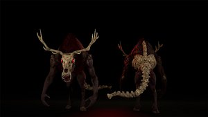3D Wendigo model