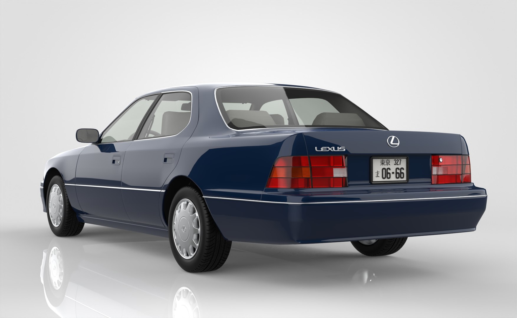 3D Lexus LS 400 1995 - TurboSquid 2287937