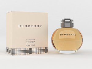 burberry eau parfum women 3D model