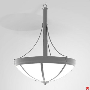 3d lamp light model