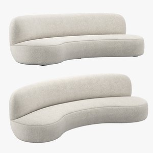 3D Sofa Canape 280 PIERRE AUGUSTIN ROSE