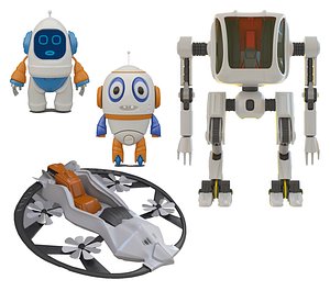 3D Collection for robot and drone designs