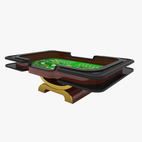 craps table model