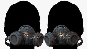 gas mask 3D