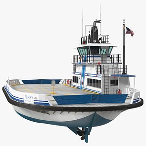Fisher Island Ferry Ship model