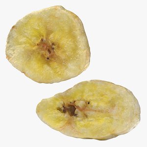 3D Banana Chips Collection model
