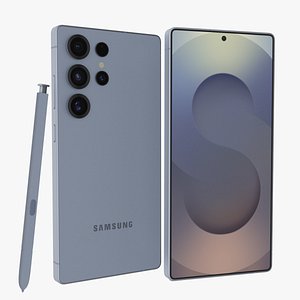 Samsung Galaxy S25 Ultra Titanium Silverblue 3D model