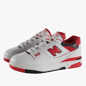 New Balance 550 Red
