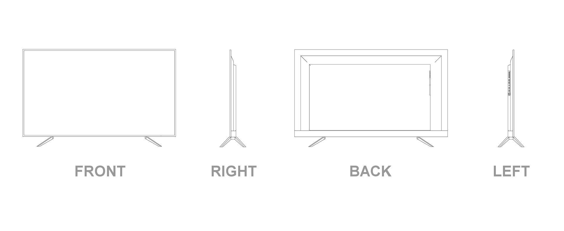 3D parametric tv https://p.turbosquid.com/ts-thumb/4A/LkKYBN/MF/viewelevations/png/1630169947/1920x1080/fit_q87/4ab198a04555fdb2a111c85546831ab81de60782/viewelevations.jpg