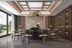 3D model Modern Restaurant