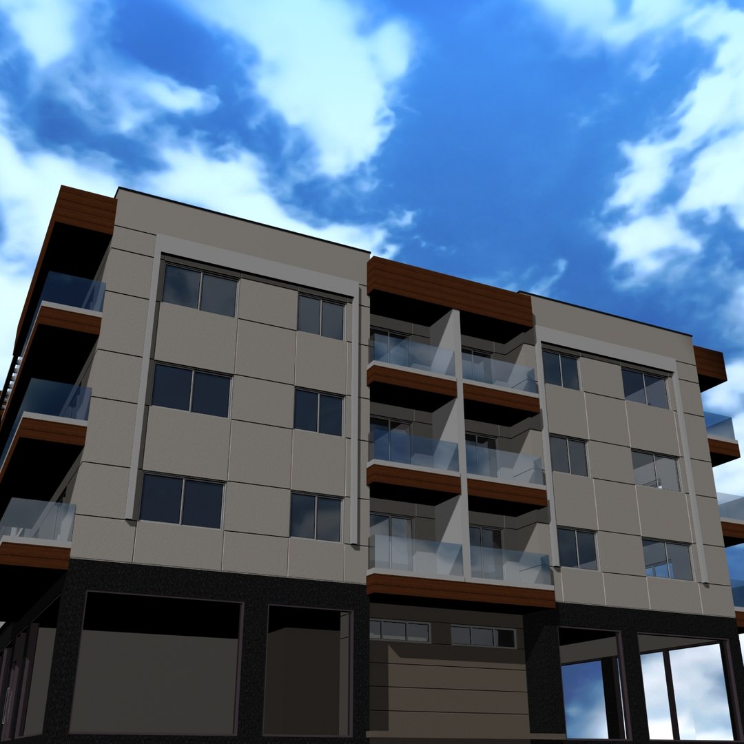 Max Apartment Building 2 City