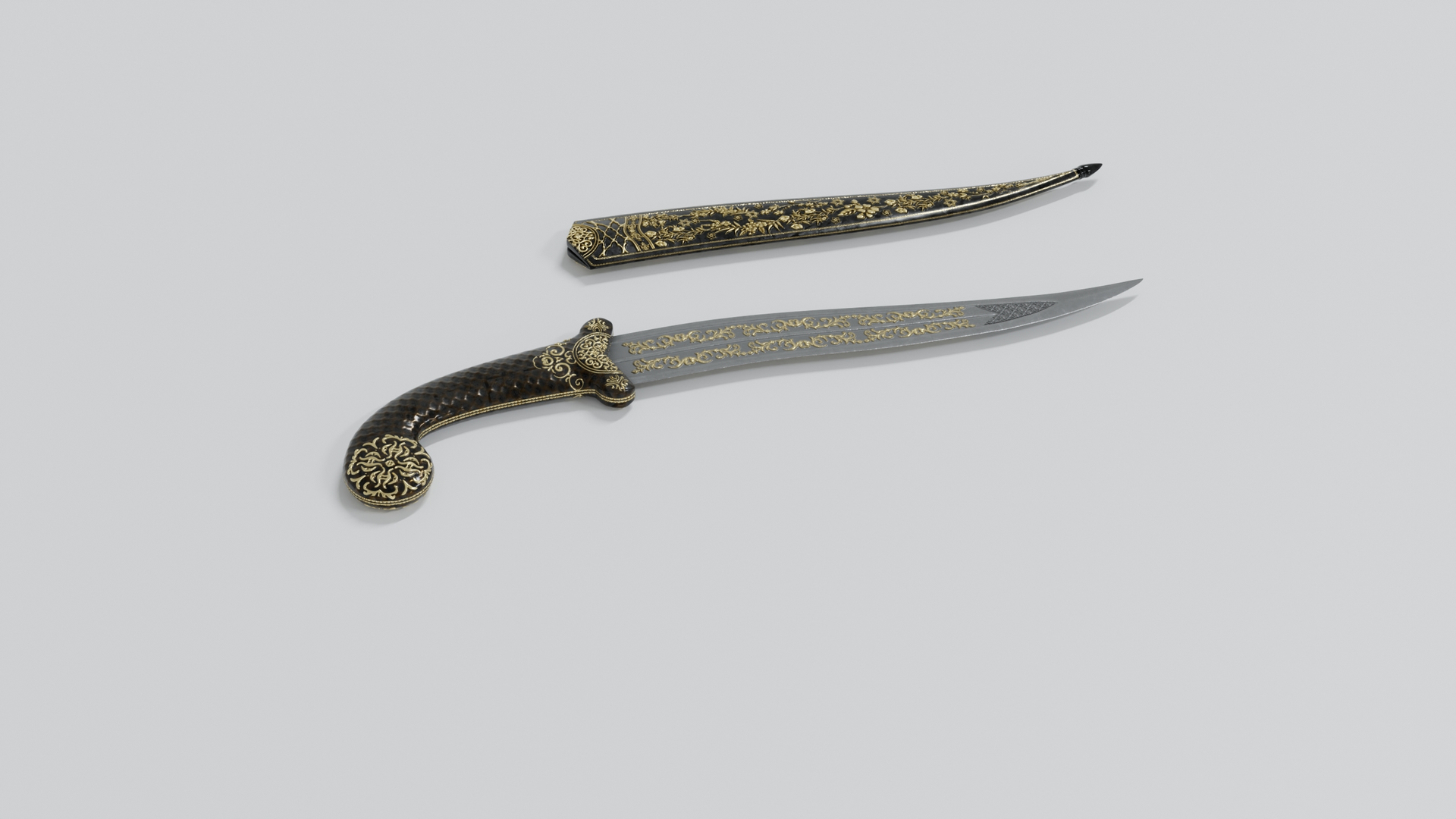 Islamic Dagger two styles model https://p.turbosquid.com/ts-thumb/4A/QgsIf9/OC/turntable/jpg/1645516072/1920x1080/turn_fit_q99/f7e7139445945fb4c12f9eae10b612166f0d5e70/turntable-1.jpg