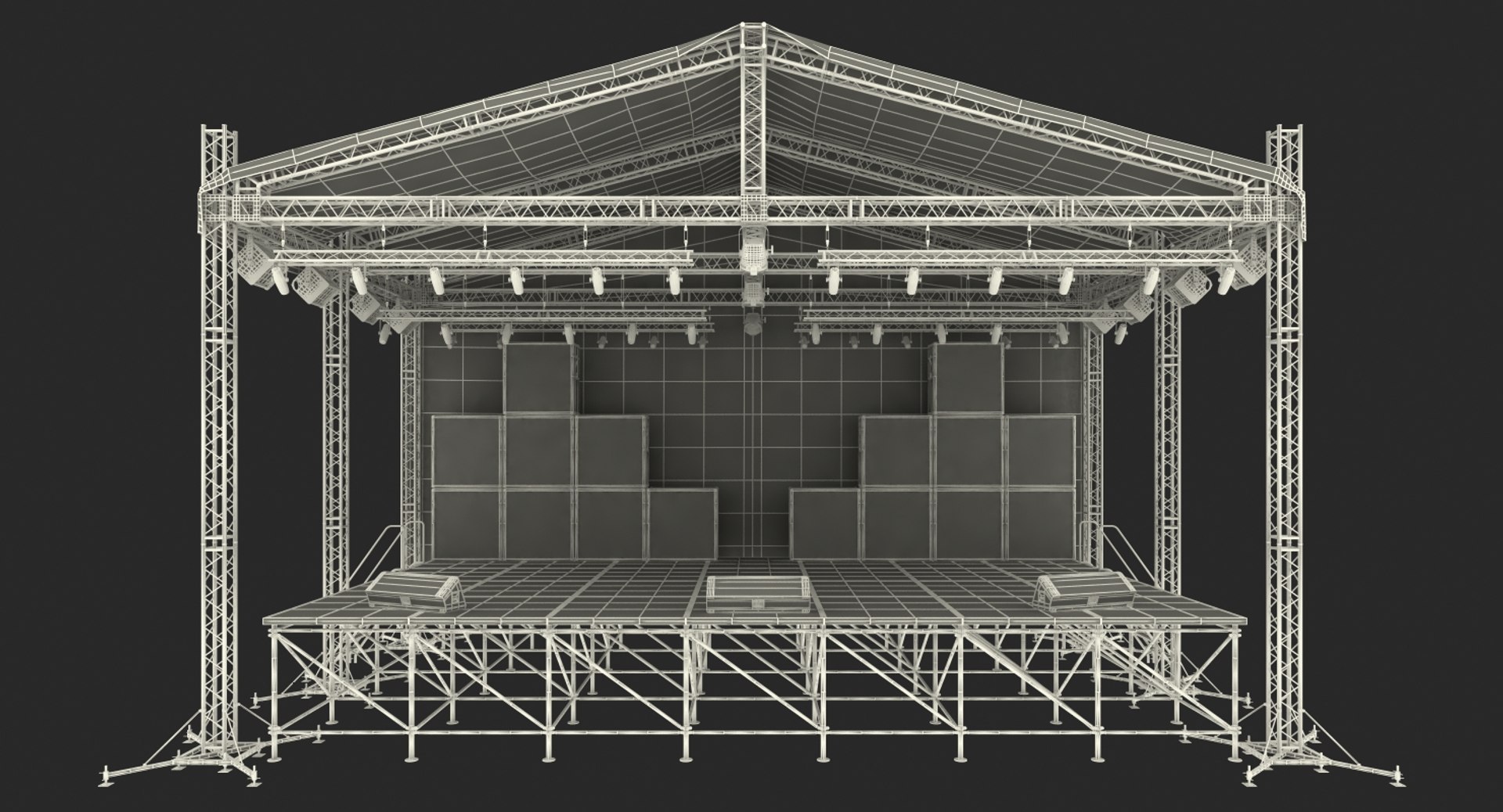 Модель сцены. Сценический комплекс stagecraft